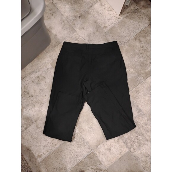 Swiss Tech Black Performance Pants Straight Fit Men's 32W X 32L 6-Pocket Pants - Picture 3 of 8